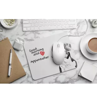 Appenzell Cattle Dog, Appenzeller Sennenhund - mouse pad with print, personalized dog-themed mouse pad, unique gadget for an office worker by Art-Dog brand