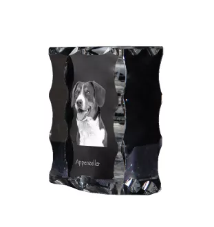 Appenzeller ramka kryształowa z psem Art-Dog