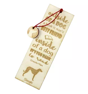 Sloughi, Lévrier arabe, Lévrier berbère - marque-page pour livre avec chien, marque-page personnalisé, cadeau pour les amateurs de livres de la marque Art-Dog