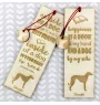 Sloughi, Arabischer Windhund, Nordafrikanischer Windhund - Lesezeichen mit Hund, personalisiertes Lesezeichen, Geschenk für Bücherwurm von der Marke Art-Dog