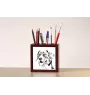 Appenzell Cattle Dog, Appenzeller Sennenhund - pen holder with a dog, desk organizer with a print, personalized desk decoration from the Art-Dog brand.