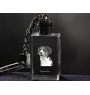 Bouvier Appenzellois, Bouvier de l'Appenzell - Porte-clés en cristal avec photo de chien, porte-clés lumineux, cadeau unique de la marque Art-Dog