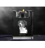 Appenzeller Sennenhund, Appenzellerhund - Kerzenhalter mit Hundefoto, Teelichthalter aus Kristall, personalisiertes Geschenk der Marke Art-Dog