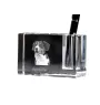 Appenzell Cattle Dog, Appenzeller Sennenhund - Pen stand, crystal organiser with dog photo, unique desk decoration by Art-Dog brand