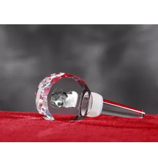 Bouvier Appenzellois, Bouvier de l'Appenzell - Bouchon de bouteille en cristal, bouchon de vin unique avec photo, cadeau personnalisé pour sommelier par la marque Art-Dog