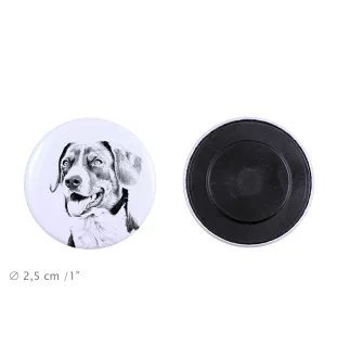 Appenzell Cattle Dog, Appenzeller Sennenhund - magnet with a dog's pupil, exceptionally light, strong magnet, handmade product by the Art-Dog brand
