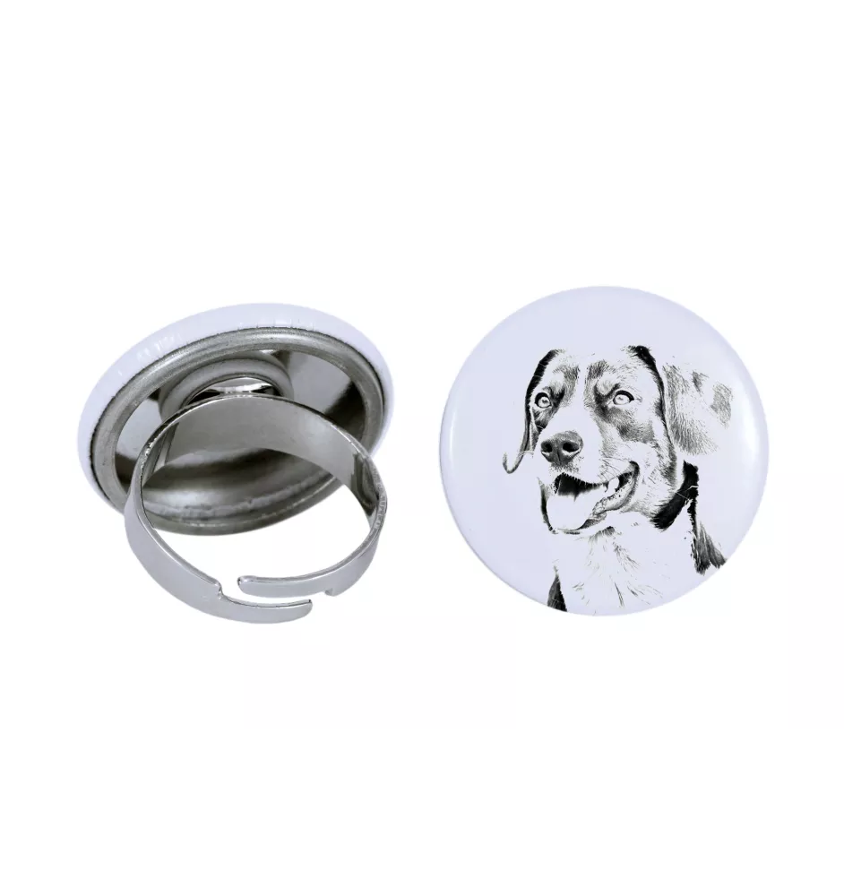 Bouvier Appenzellois, Bouvier de l'Appenzell - bijoux pour femmes avec l'image d'un chien, produit fait à la main, possibilité d'ajouter sa propre photo, marque Art-Dog