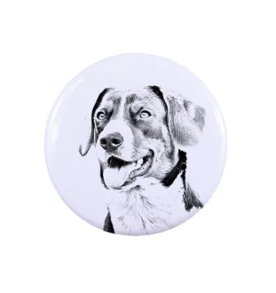 Bouvier Appenzellois, Bouvier de l'Appenzell - bijoux pour femmes avec l'image d'un chien, produit fait à la main, possibilité d'ajouter sa propre photo, marque Art-Dog