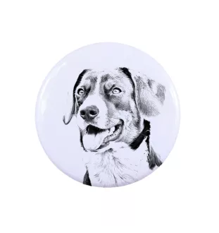 Bouvier Appenzellois, Bouvier de l'Appenzell - badge avec votre chien, ajoutez votre propre photo, marque Art-Dog