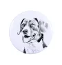 Bouvier Appenzellois, Bouvier de l'Appenzell - aimant avec un œil de chien, exceptionnellement léger, aimant puissant, produit fabriqué à la main par la marque Art-Dog