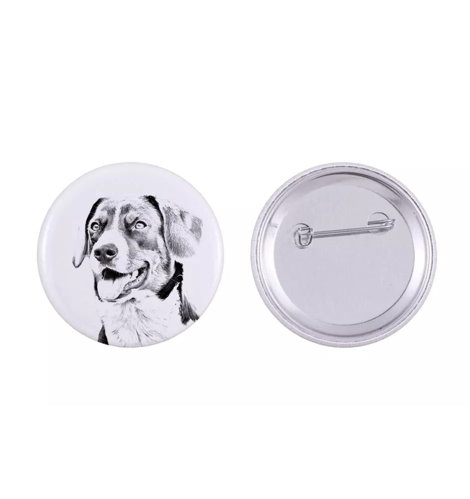 Appenzell Cattle Dog, Appenzeller Sennenhund - pin with your dog, add your own photo, Art-Dog brand