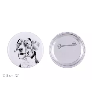 Appenzeller przypinka z psem duża Art-Dog