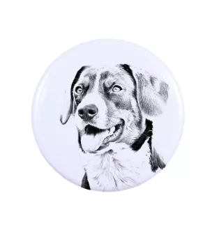 Appenzell Cattle Dog, Appenzeller Sennenhund - pin with your dog, add your own photo, Art-Dog brand