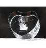 Bouvier Appenzellois, Bouvier de l'Appenzell - une photo de chien dans un cristal, un cœur en cristal, un cadre photo exceptionnel de la marque Art-Dog