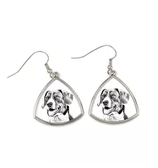 Appenzell Cattle Dog, Appenzeller Sennenhund - dog earrings, hanging earrings with a picture, personalized jewelry with Art-Dog brand print