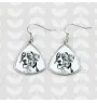 Bouvier Appenzellois, Bouvier de l'Appenzell - boucles d'oreilles avec chien, boucles d'oreilles pendantes avec photo, bijoux personnalisés avec impression de la marque Art-Dog