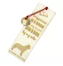 Bouvier australien, Australian Cattle Dog - marque-page pour livre avec chien, marque-page personnalisé, accessoire canin pour les lecteurs de la marque Art-Dog