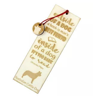 Australian Cattle Dog zakładka do ksiązki outside Art-Dog