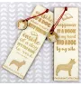 Australischer Treibhund, Australian Cattle Dog, Blue Heeler - Lesezeichen mit Hund, personalisiertes Lesezeichen, Geschenk für Bücherwurm von der Marke Art-Dog