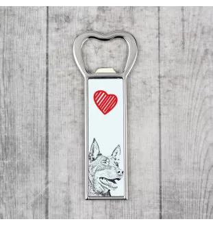 Owczarek australijski kelpie otwieracz z psem Art-Dog