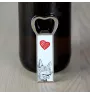 Australian Kelpie, Australischer Schäferhund, Barb - Flaschenöffner mit Hund, personalisierter Flaschenöffner für den Kühlschrank, ein einzigartiges Geschenk für Männer von der Marke Art-Dog
