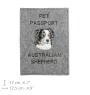 Owczarek australijski etui na paszport Art-Dog