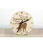 Berger Australien - horloge avec chien, horloge en bois avec gravure, horloge personnalisée par Art-Dog