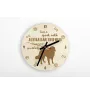Australischer Schaferhund, Australian Shepherd - Uhr mit Hund, Holzuhr mit Gravur, personalisierte Uhr von Art-Dog