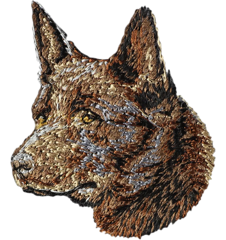 Owczarek australijski kelpie pies haftowany Art-Dog