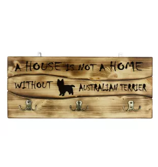 Australian Terrier, Aussie - clothes hanger with a dog, medal display, home decoration from the Art-Dog brand