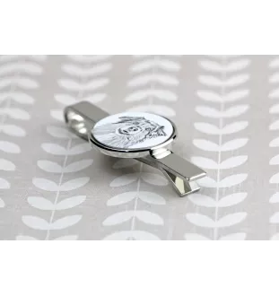 Australischer Schaferhund, Australian Shepherd - Krawattenklammer mit Hund, personalisierter Krawattenclip, einzigartiges Geschenk für Männer von der Marke Art-Dog