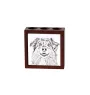 Australischer Schaferhund, Australian Shepherd - Stifthalter mit Hund, Schreibtischorganizer mit Aufdruck, personalisierte Schreibtischdekoration der Marke Art-Dog