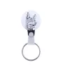 Australian Kelpie, Barb, Farmer Dog - keychain with a dog portrait, pendant with the brand's own Art-Dog graphics