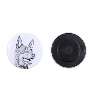 Owczarek australijski kelpie magnes z psem mały Art-Dog