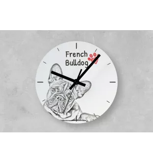 Australischer Schaferhund, Australian Shepherd - Wanduhr mit Hund, Regal Uhr mit Druck, personalisierte Hausdekoration von Art-Dog.