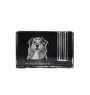 Berger Australien - Porte-stylos, organiseur en cristal avec photo de chien, décoration de bureau unique par la marque Art-Dog