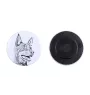 Kelpie Australien, Australian Kelpie - aimant avec un œil de chien, exceptionnellement léger, aimant puissant, produit fabriqué à la main par la marque Art-Dog