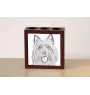 Australian Terrier - Stifthalter mit Hund, Schreibtischorganizer mit Aufdruck, personalisierte Schreibtischdekoration der Marke Art-Dog