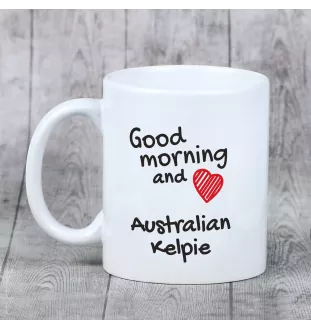 Australian Kelpie, Barb, Farmer Dog - cup with a dog, cup with a photo, personalized gift from the Art-Dog brand