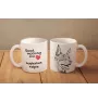 Owczarek australijski kelpie kubek z psem good morning Art-Dog