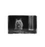 Terrier australien - Porte-stylos, organiseur en cristal avec photo de chien, décoration de bureau unique par la marque Art-Dog