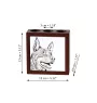 Australian Kelpie, Australischer Schäferhund, Barb - Stifthalter mit Hund, Schreibtischorganizer mit Aufdruck, personalisierte Schreibtischdekoration der Marke Art-Dog