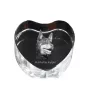 Kelpie Australien, Australian Kelpie - une photo de chien dans un cristal, un cœur en cristal, un cadre photo exceptionnel de la marque Art-Dog