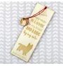 Terrier australien - marque-page pour livre avec chien, marque-page personnalisé, accessoire canin pour les lecteurs de la marque Art-Dog
