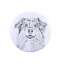 Berger Australien - bijoux pour femmes avec l'image d'un chien, produit fait à la main, possibilité d'ajouter sa propre photo, marque Art-Dog
