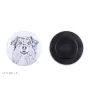 Berger Australien - aimant avec un œil de chien, exceptionnellement léger, aimant puissant, produit fabriqué à la main par la marque Art-Dog