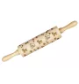 Australian Terrier, Aussie - rolling pin with a dog, decorating cookies with a rolling pin in patterns, a gift for the ceramicist of the Art-Dog brand