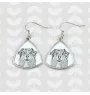 Australischer Schaferhund, Australian Shepherd - Hund Ohrringe, hängende Ohrringe mit Bild, personalisierter Schmuck mit dem Aufdruck der Marke Art-Dog