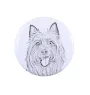 Terrier australien - bijoux pour femmes avec l'image d'un chien, produit fait à la main, possibilité d'ajouter sa propre photo, marque Art-Dog
