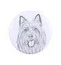 Terrier australien - badge avec votre chien, ajoutez votre propre photo, marque Art-Dog